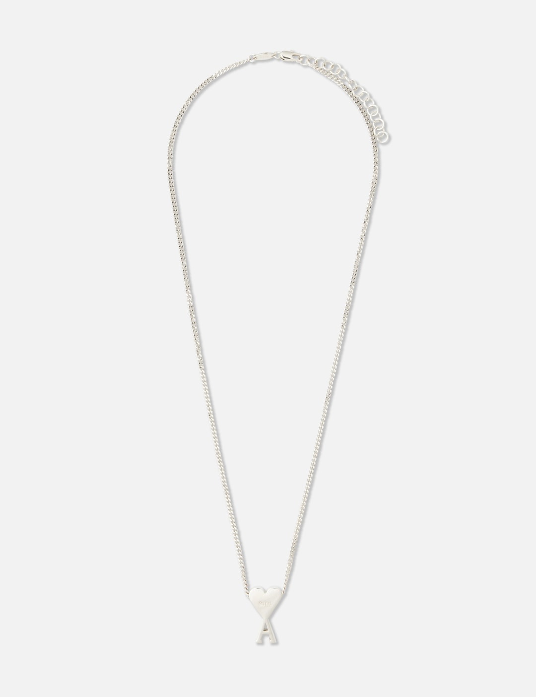 アクセサリーその他 Ami Paris Ami De Coeur palladium necklace AMI Paris AMI DE COEUR PENDANT NECKLACE | hbx | REVERSIBLE