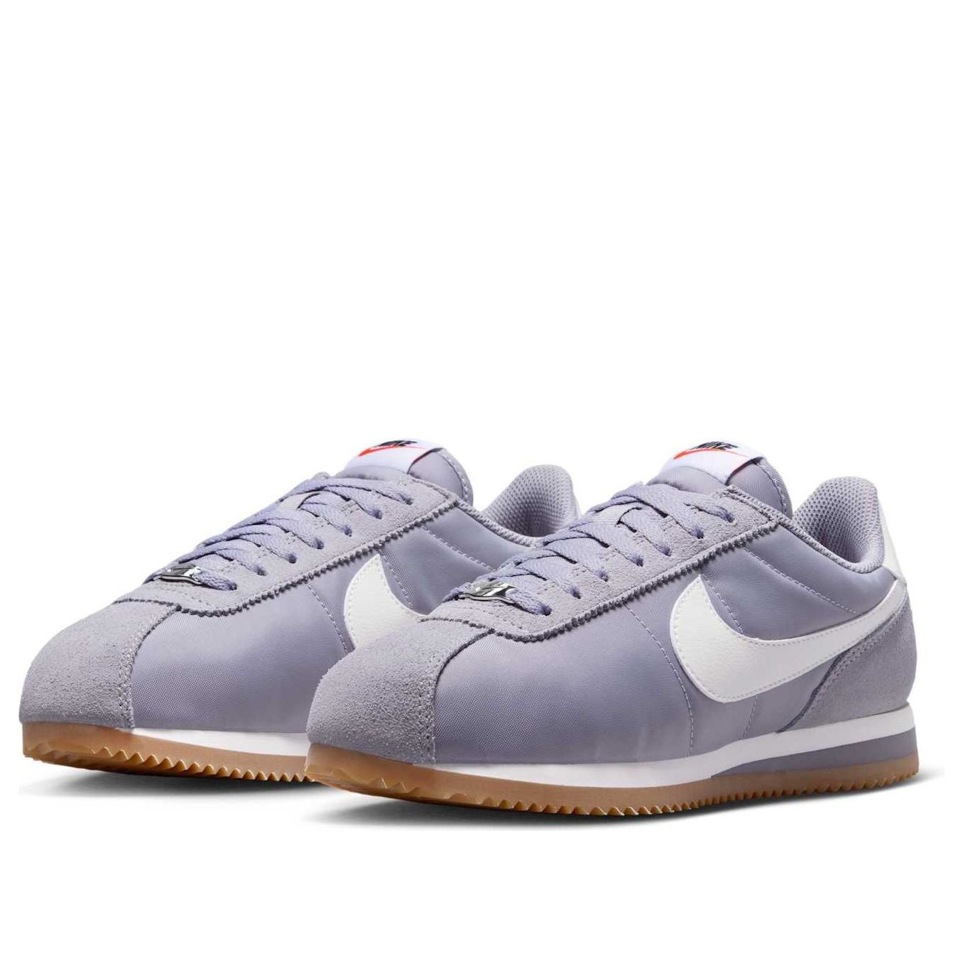 (WMNS) Nike Cortez Textile 'Cement Grey Gum Light Brown Safety Orange Sail' DZ2795-005 - 3