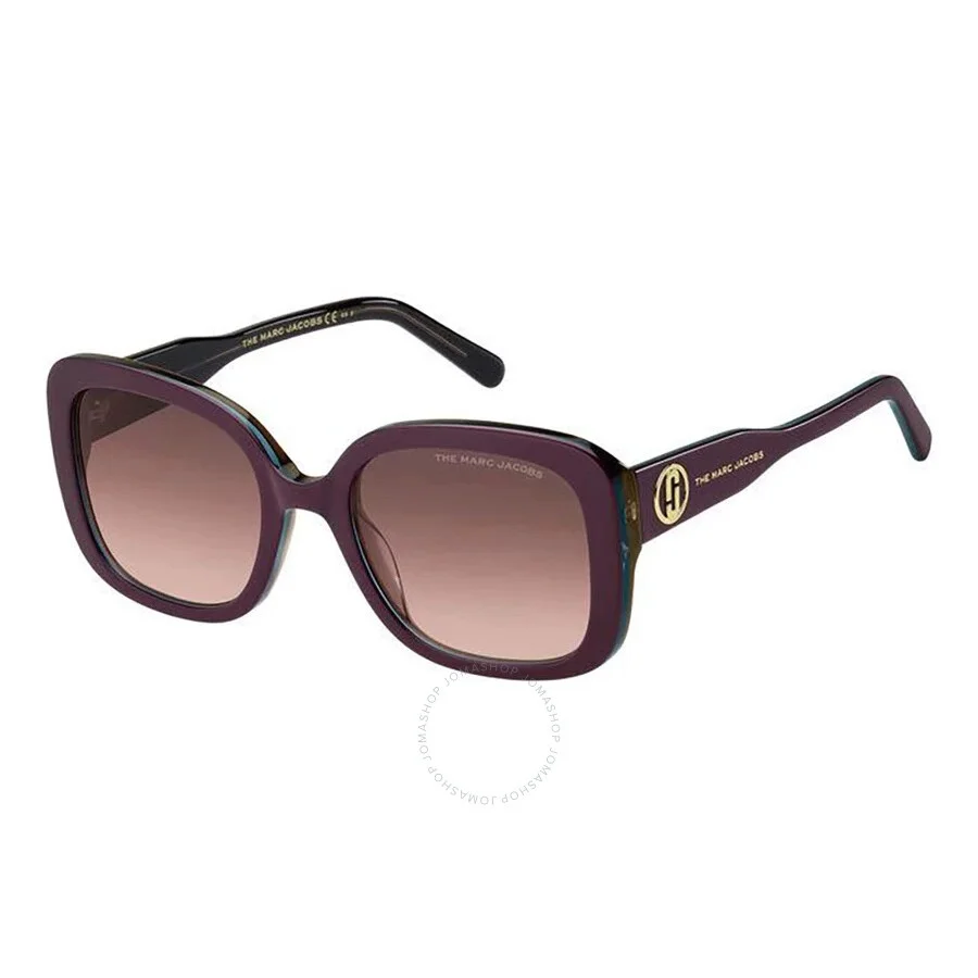 Marc Jacobs Pink Gradient Square Ladies Sunglasses MARC 625/S 0LHF/3X 54 - 1