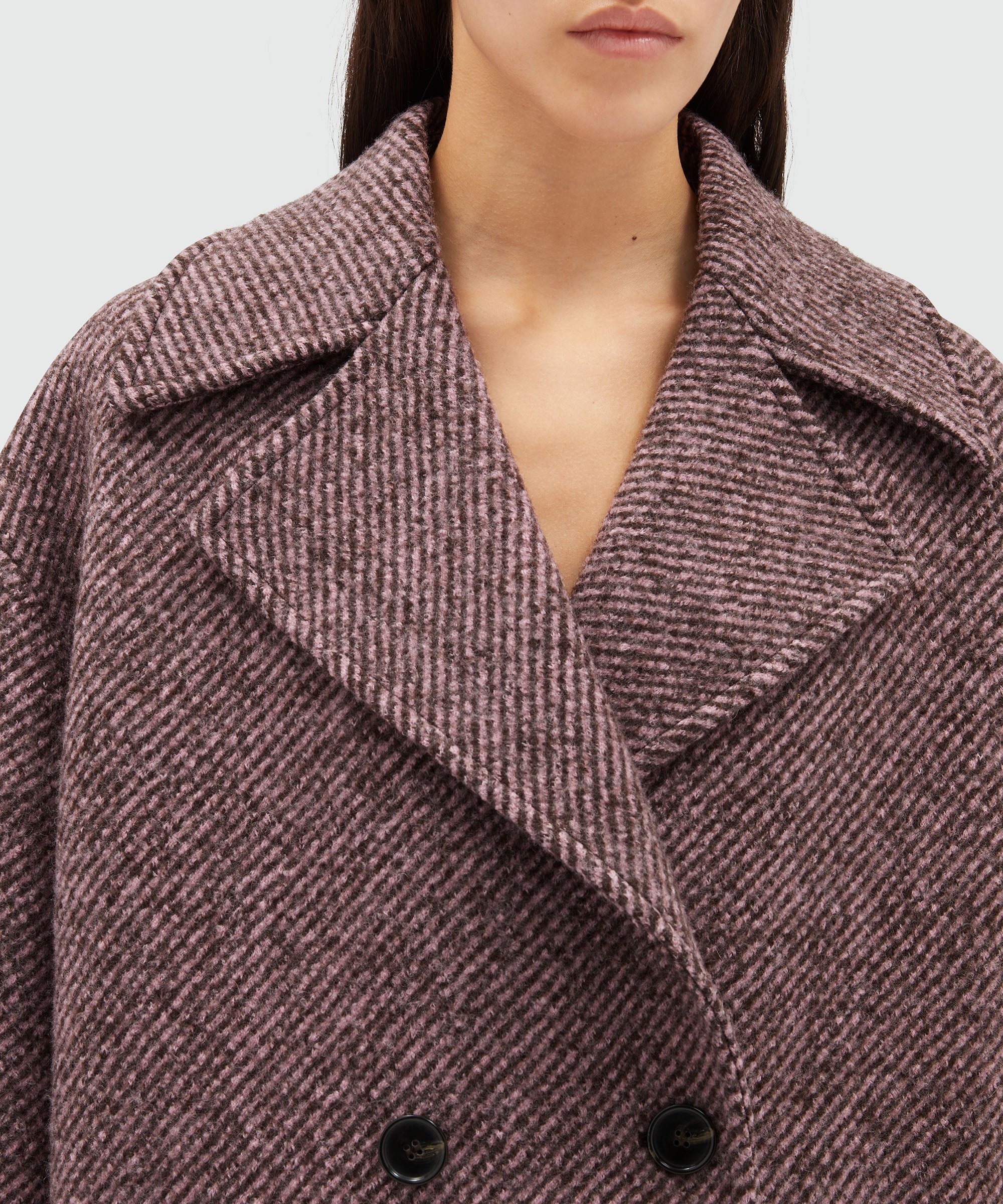 Wool double-breasted jacket - 5