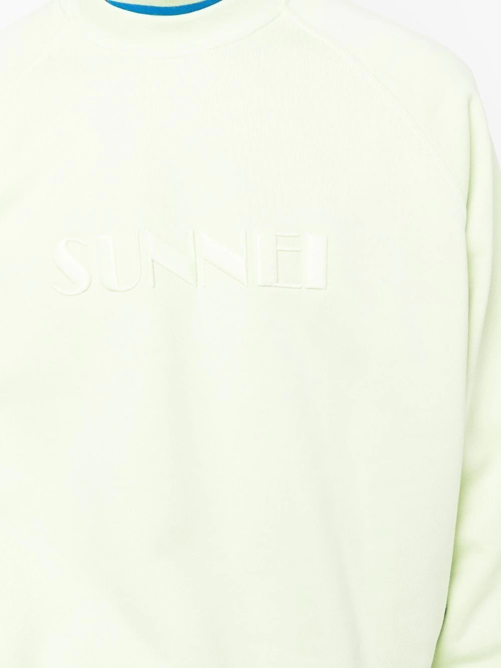 embroidered-logo detail sweatshirt - 5