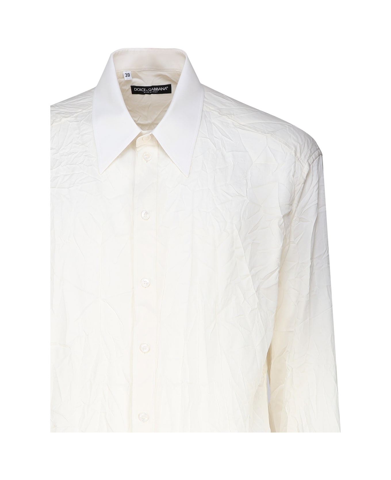 Oversized Shirt In Stretch Silk Charmeuse - 2