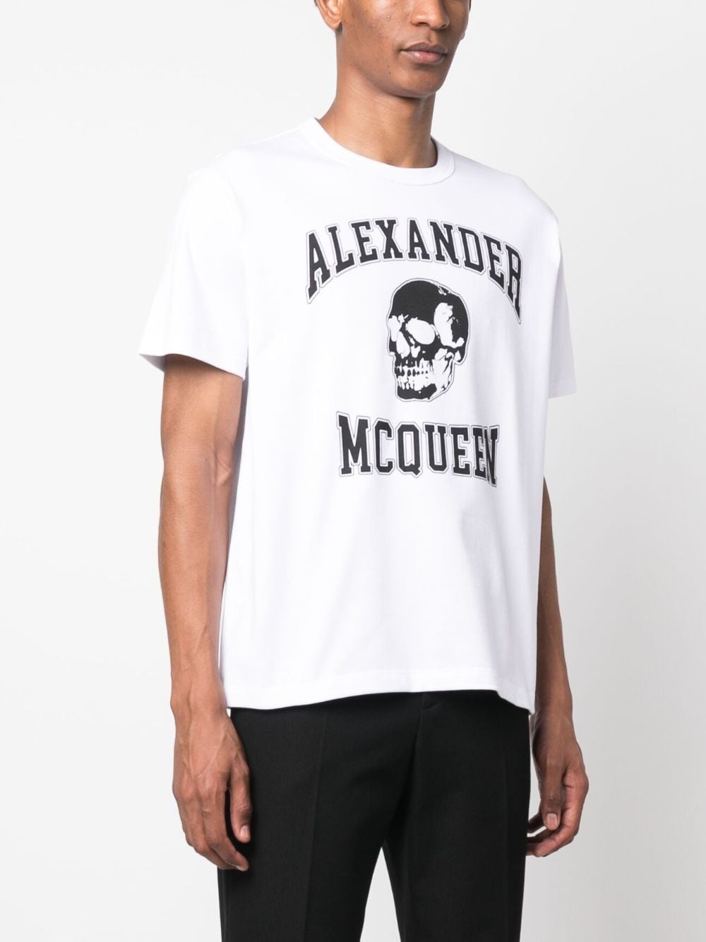 skull logo-print T-shirt - 3