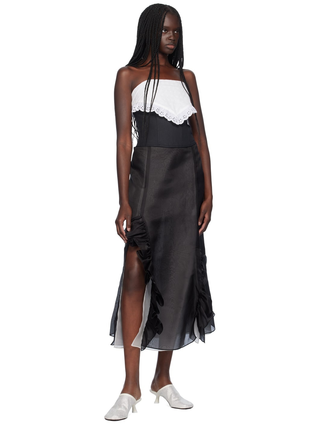 Black Pinto Corset Top - 4