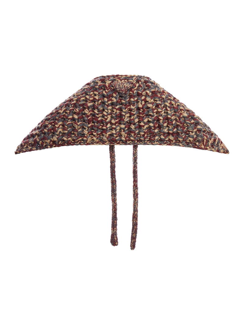 Prada WOVEN KNIT SHAWL IN AN ENGLISH WOOL AND CASHMERE BLEND outlook