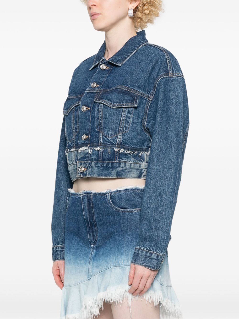 cropped jacket - 3