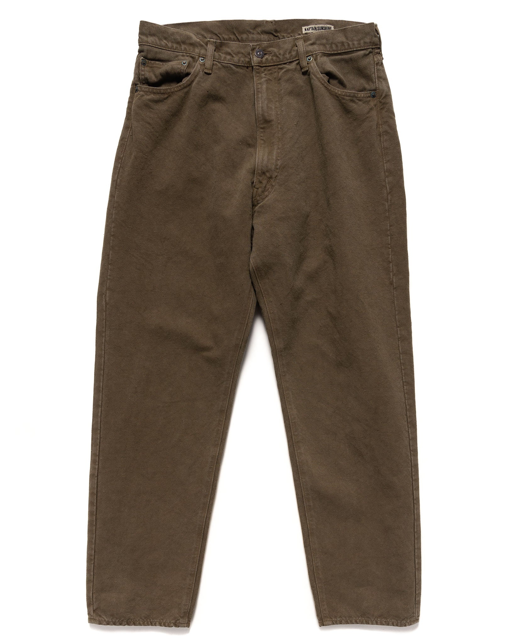KAPTAIN SUNSHINE 5pkt Pants Fade Brown | REVERSIBLE
