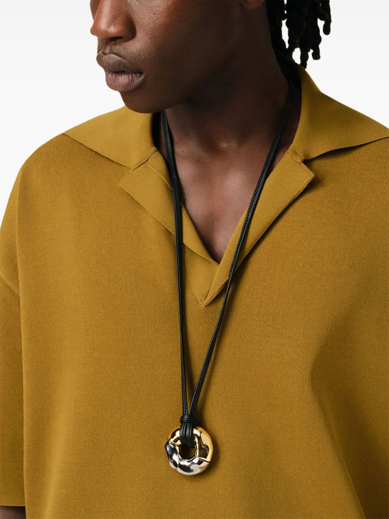 fine-knit polo shirt 6