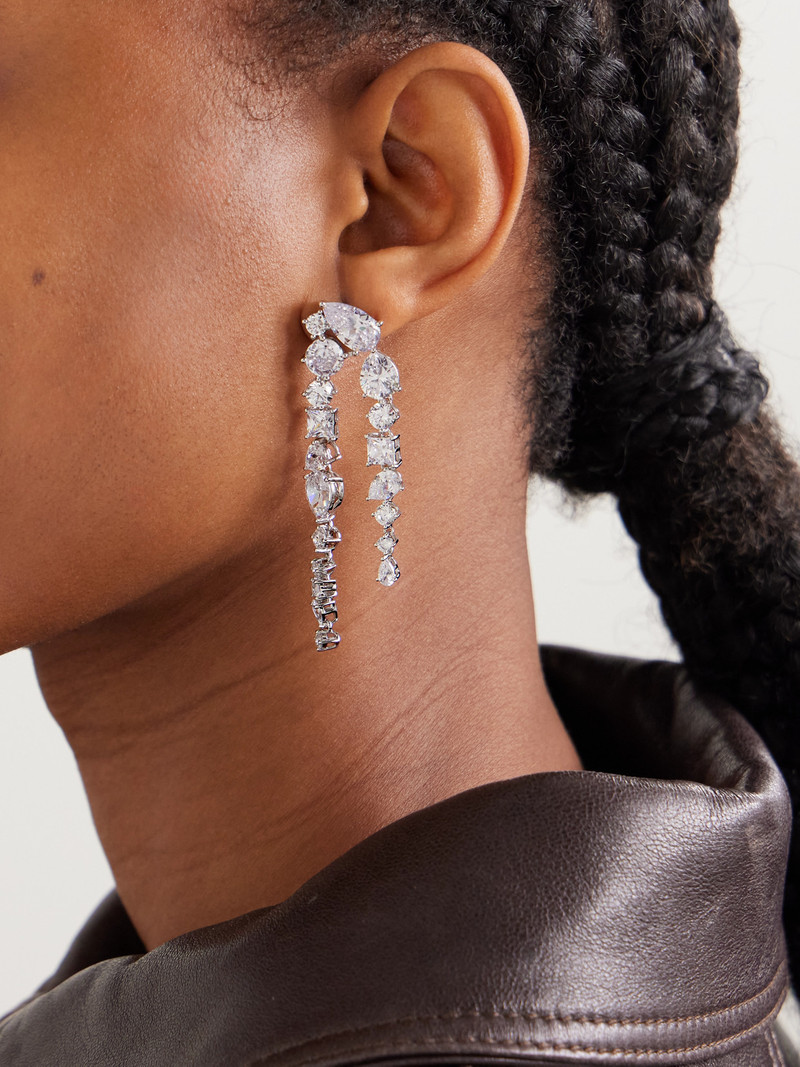 Completedworks Corus Recycled Silver Cubic Zirconia Earrings outlook