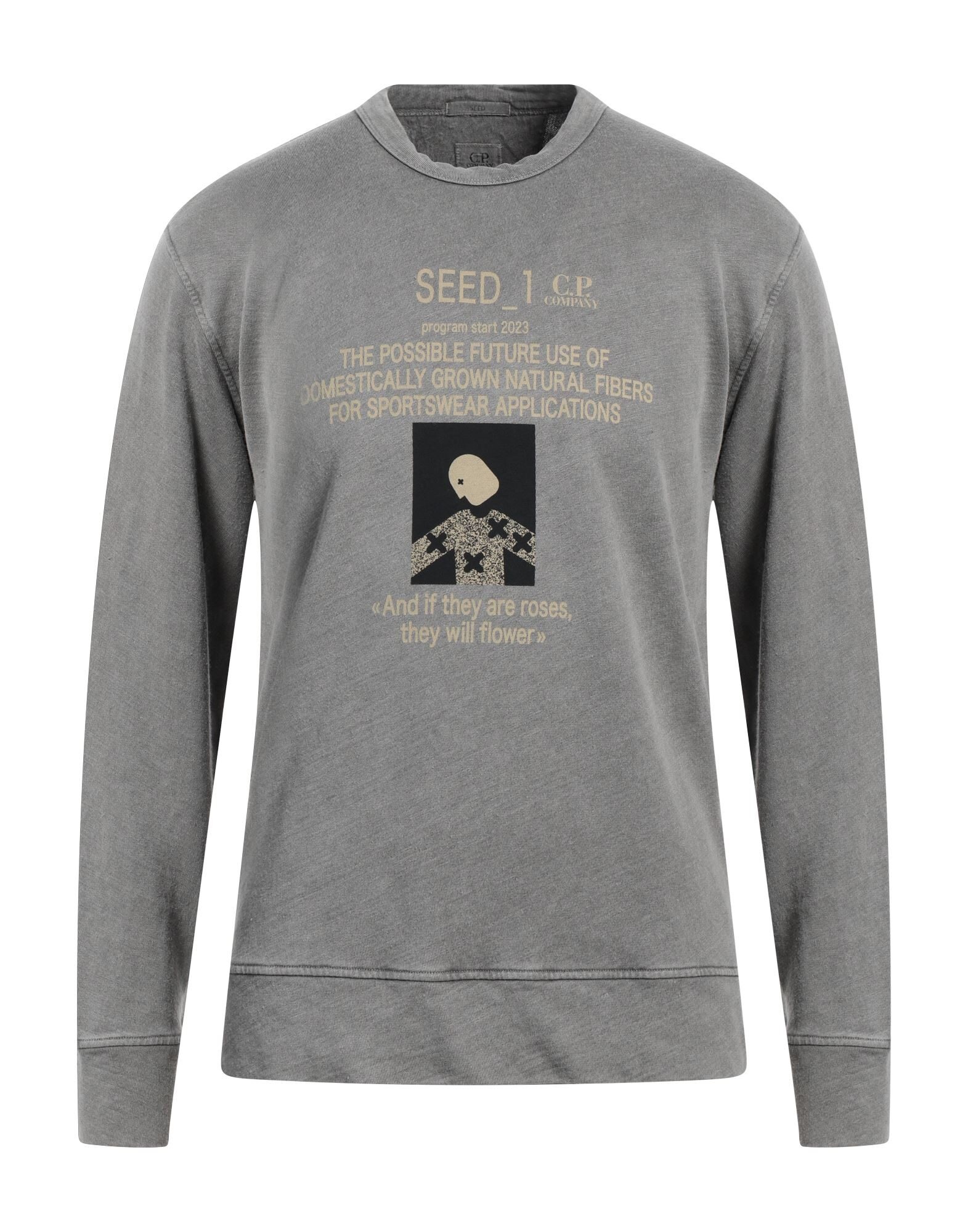 Grey Men's Sweatshirt - 1