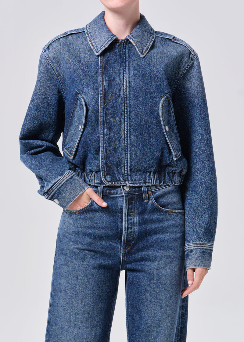 AGOLDE SHANE JACKET IN ARCADIA outlook