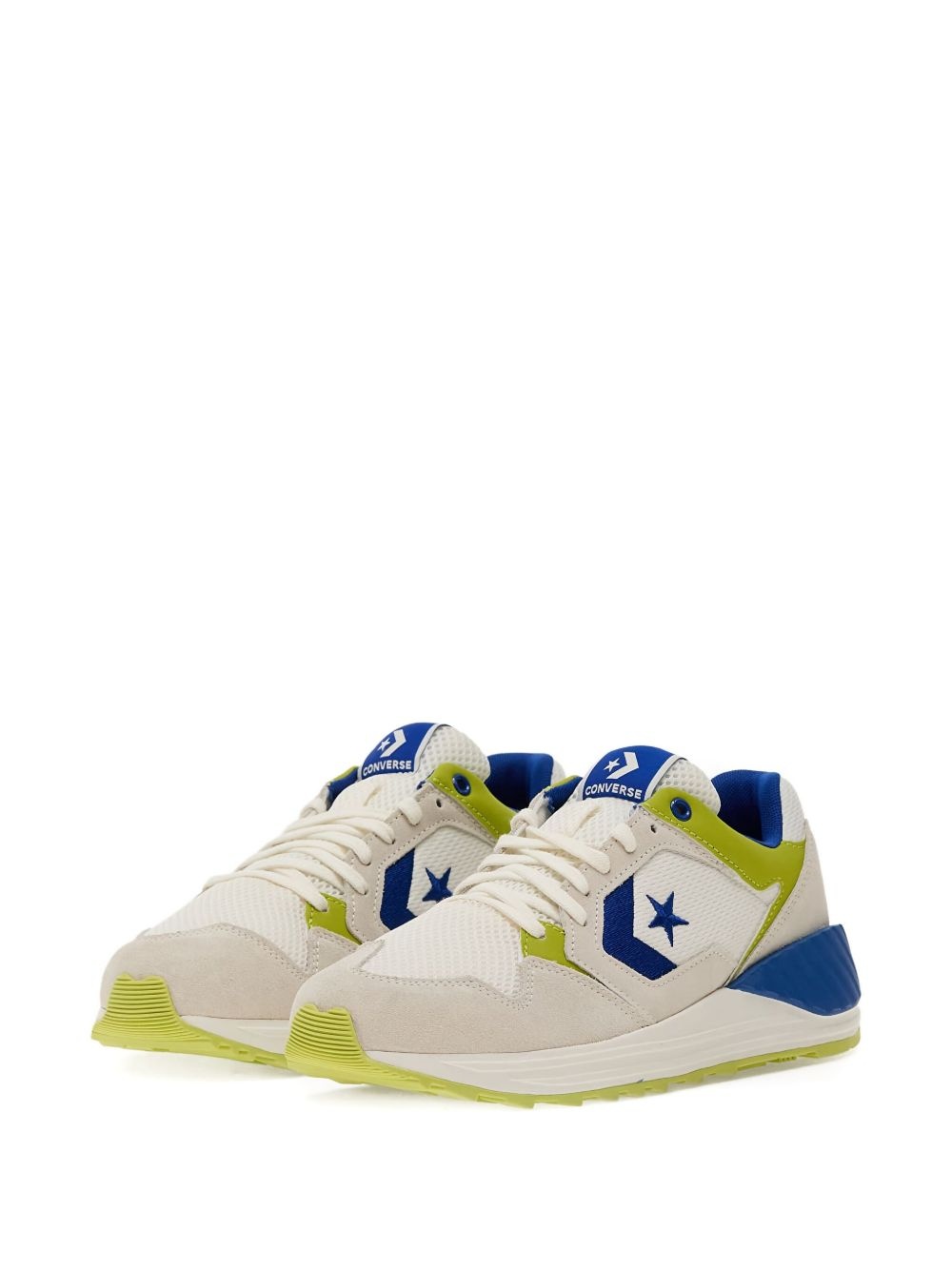 Wave star-patch sneakers - 2
