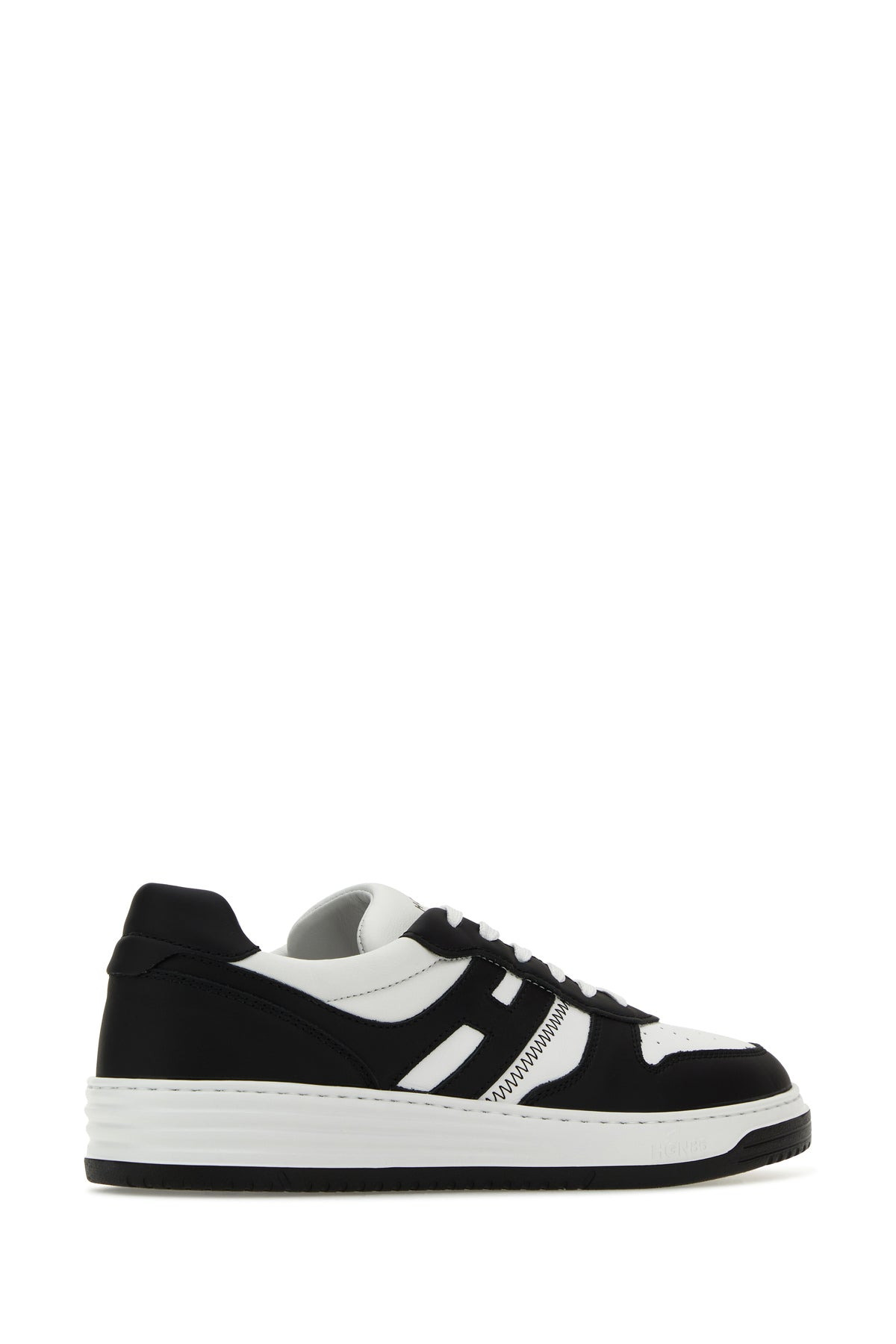 Two-tone leather H630 sneakers - 3