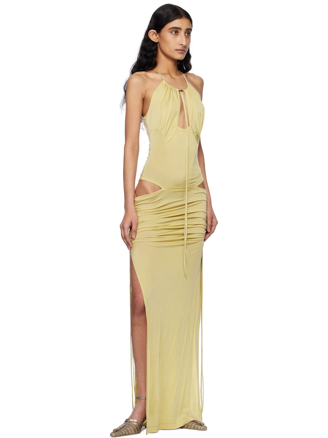 Taupe Cu Maxi Dress - 4