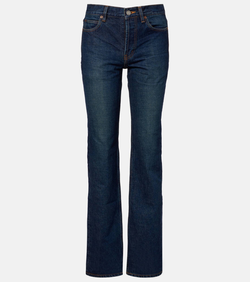 Mid-rise bootcut jeans 1