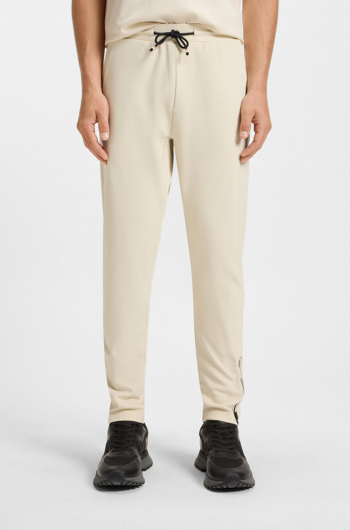 ACTIVE STRETCH-GABARDINE TRACKSUIT BOTTOMS WITH THERMOREGULATING TECHNOLOGY - 2