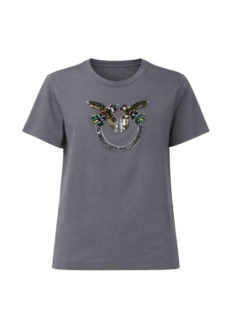Quentin embellished cotton T-shirt 1