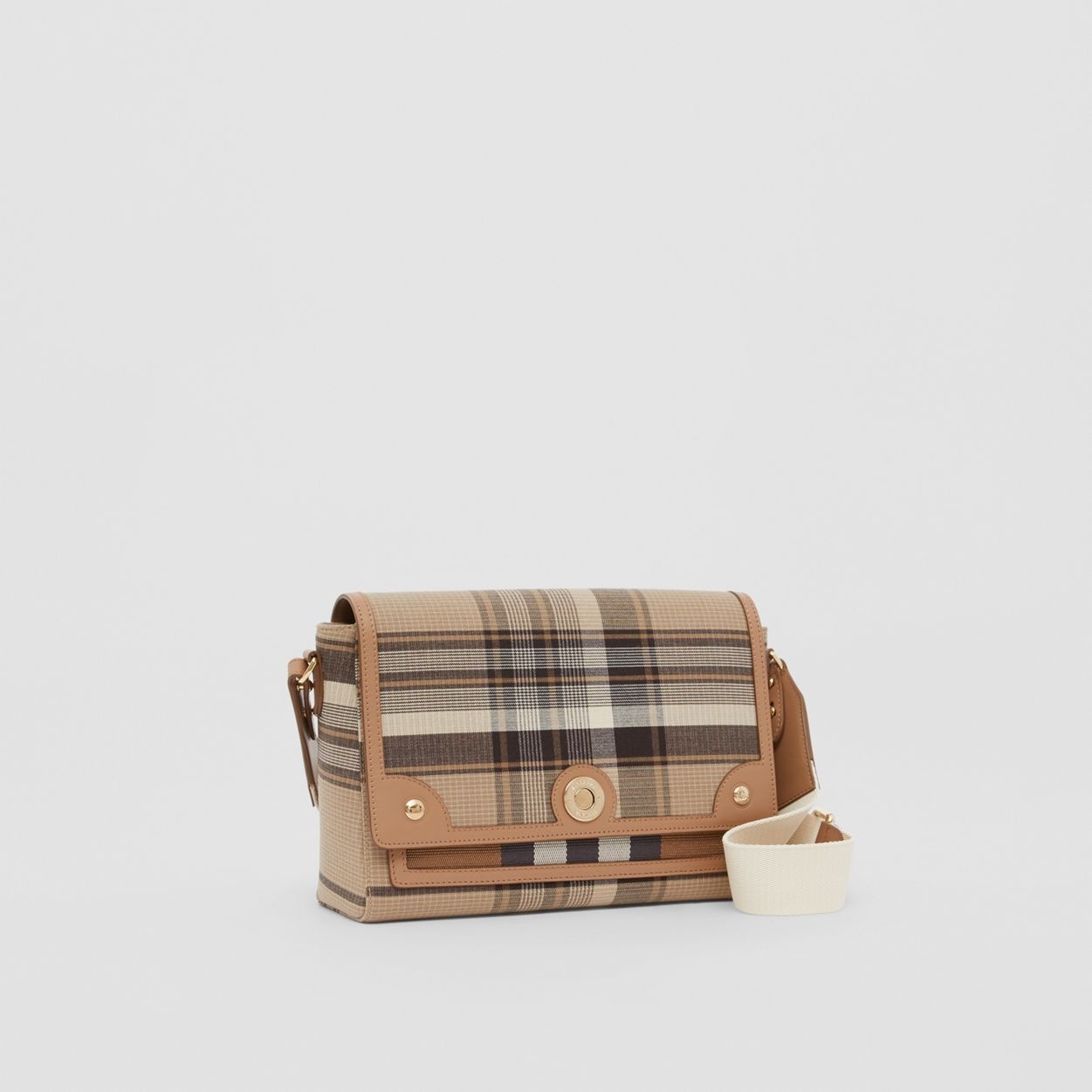 Tartan Wool Note Crossbody Bag - 6