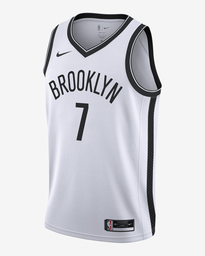 Kevin Durant Nets Association Edition 2020 나이키 남성 NBA 스윙맨 저지 - 1