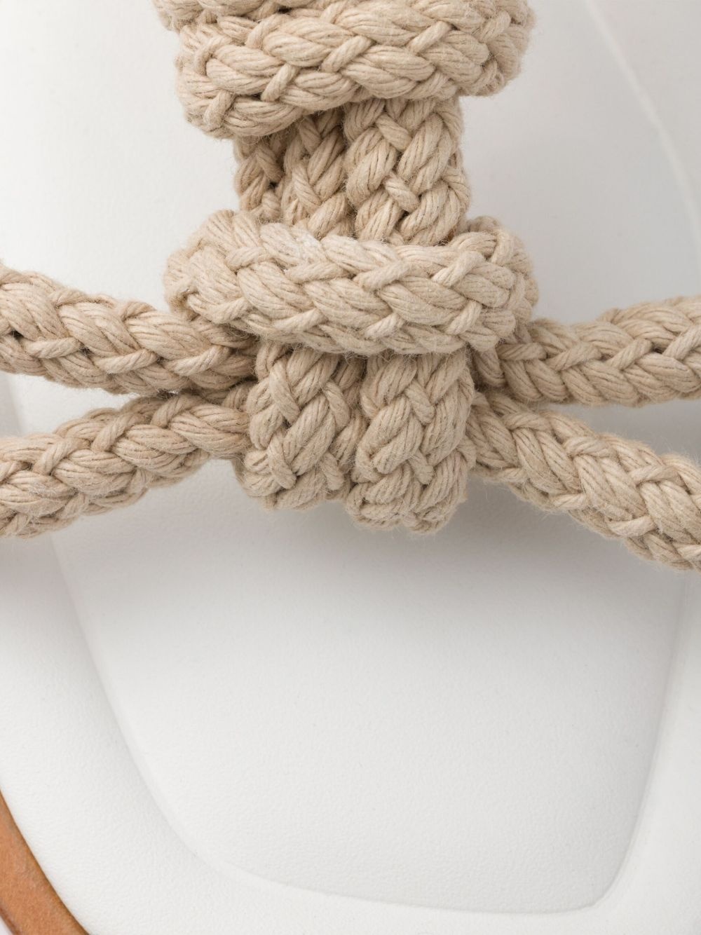 knot-strap sandals - 5