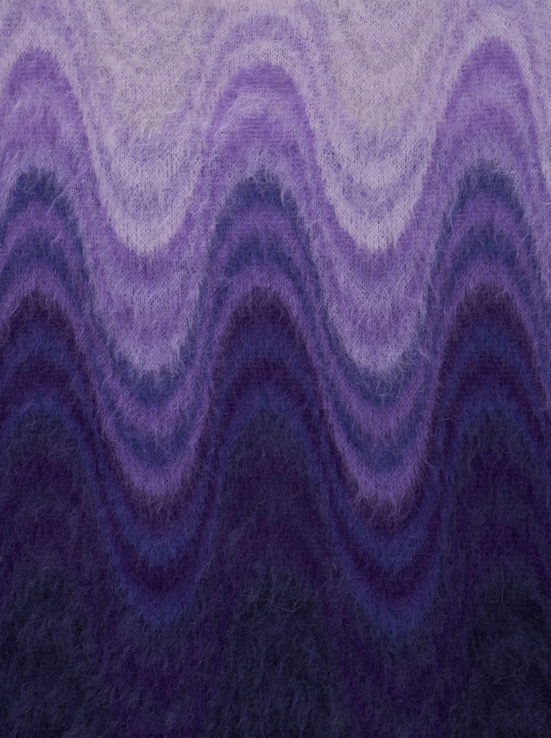 ROUND NECK JUMPER WITH DEGRADÉ WAVES 7