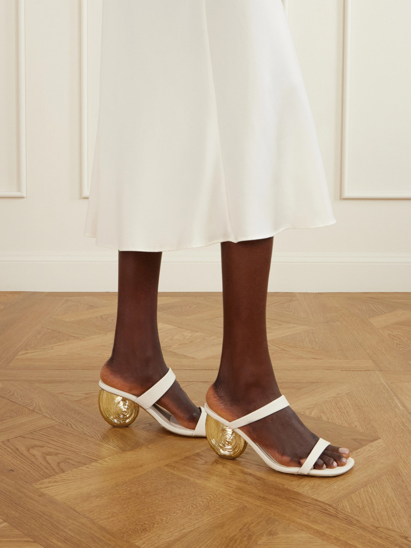 SIMKHAI Marion Leather Sandals outlook