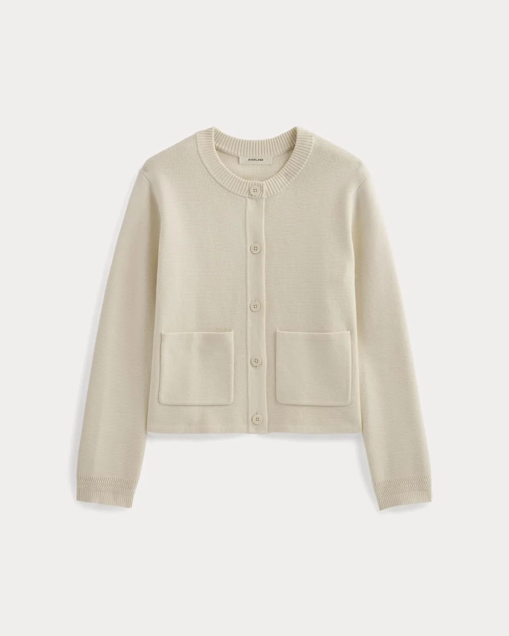 THE CREW CARDIGAN IN EVERYDAY COTTON - 1