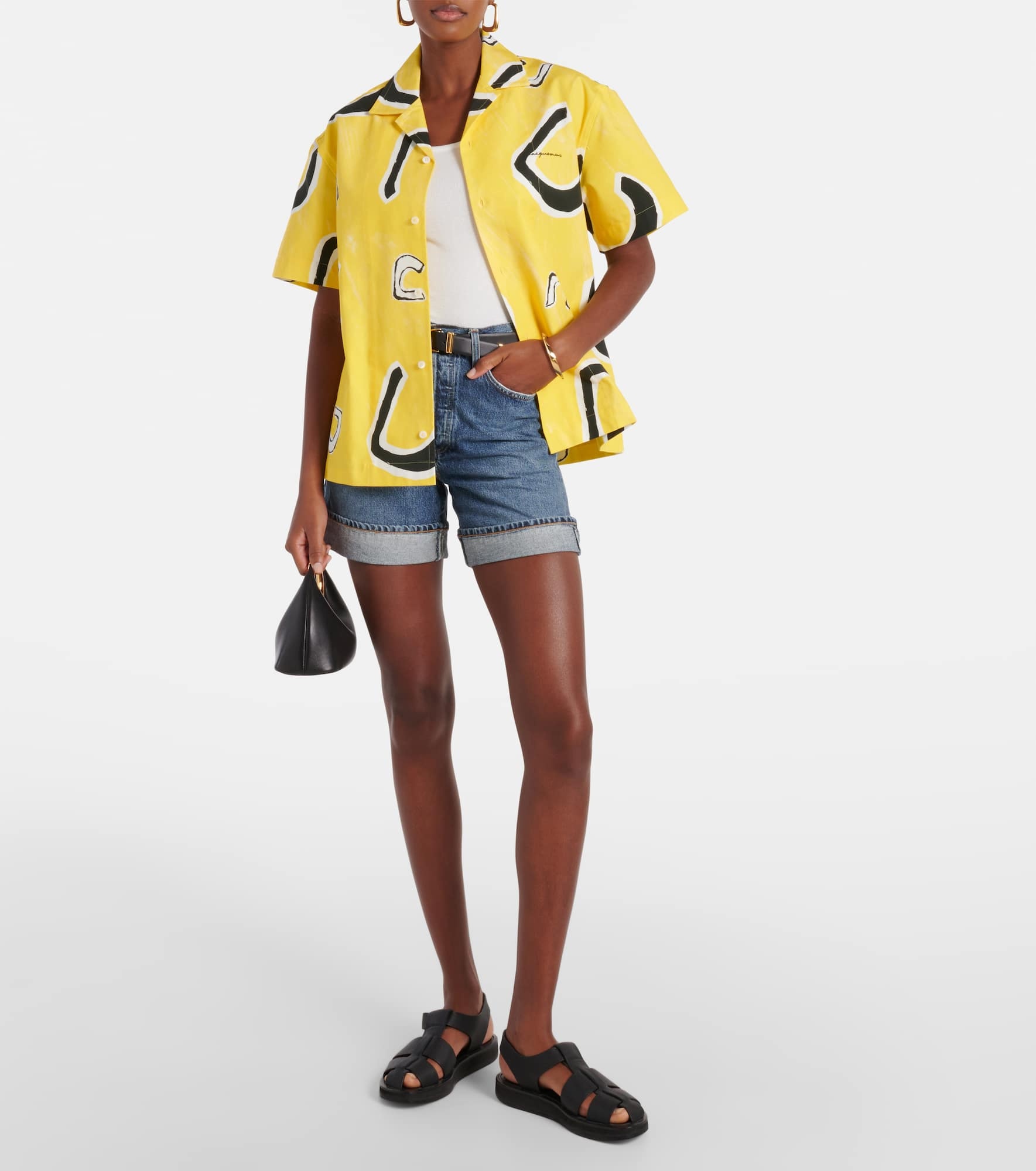 Dame high-rise denim shorts - 2