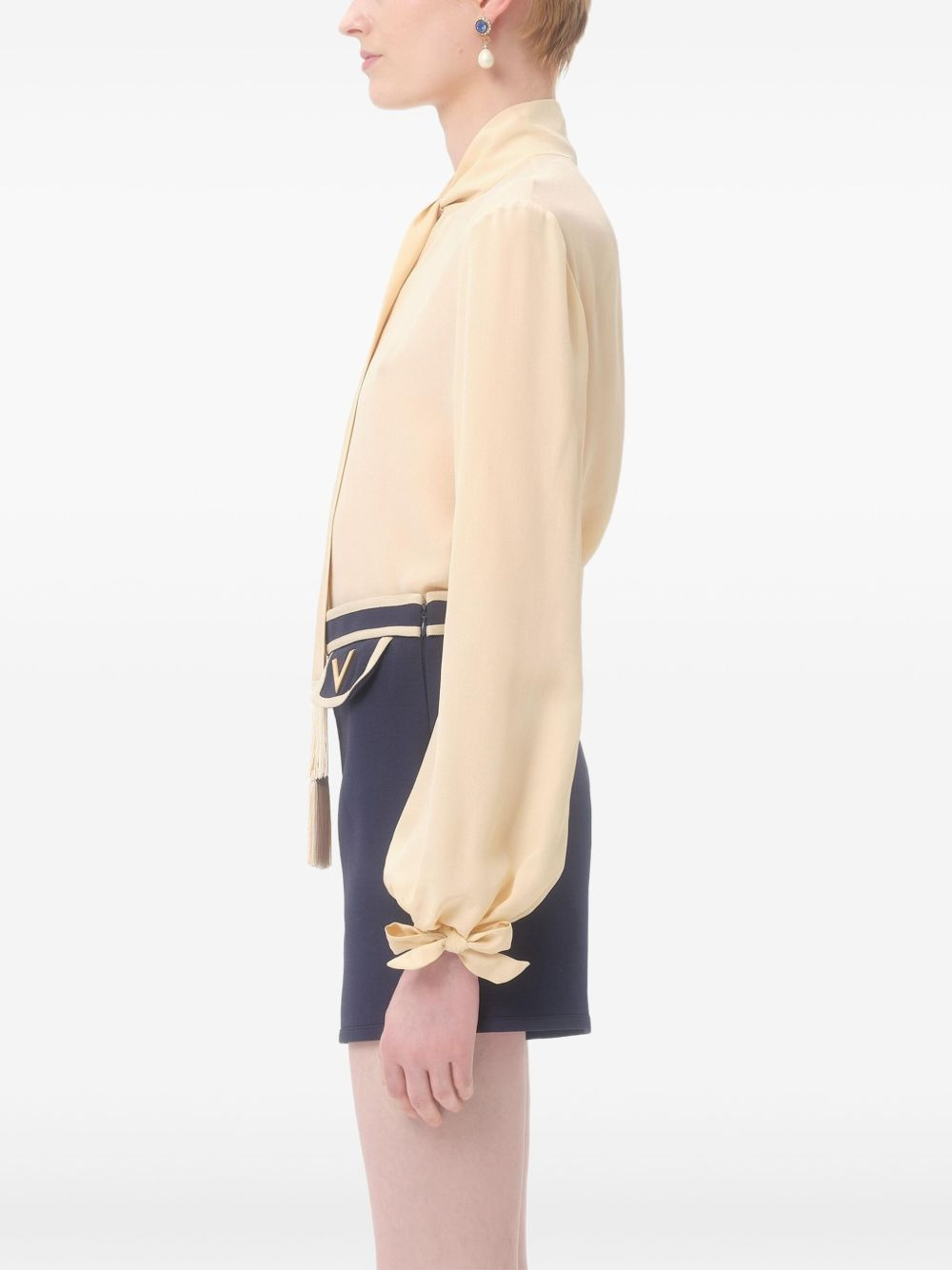 crêpe de chine blouse - 3