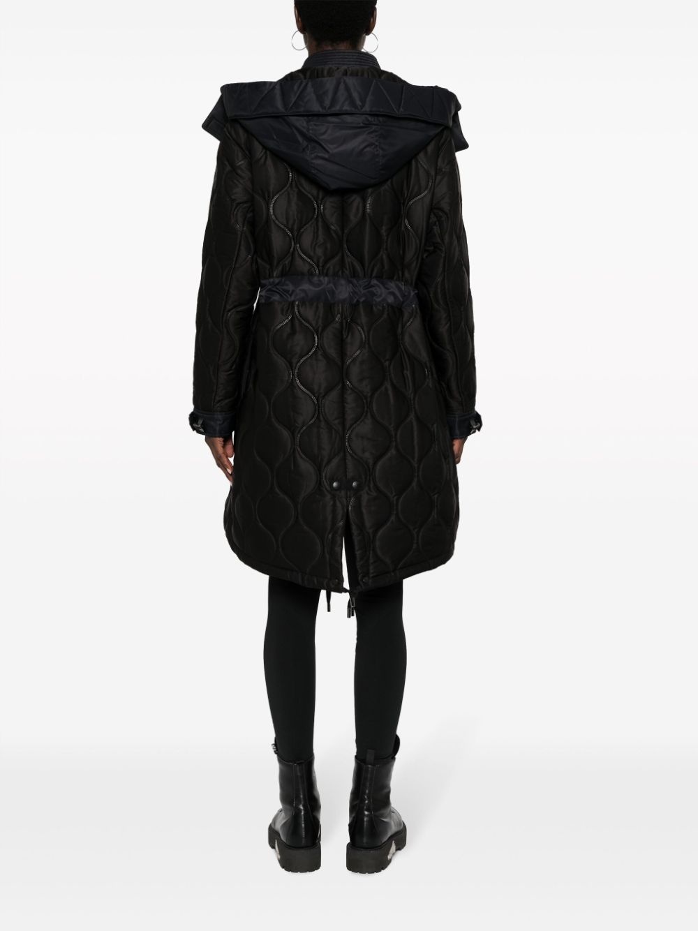 hooded padded coat - 4
