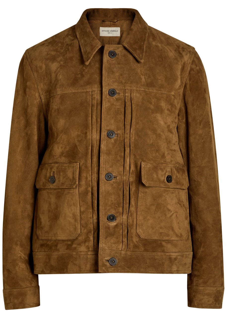 Officine Générale Lazlo Suede Jacket - 1