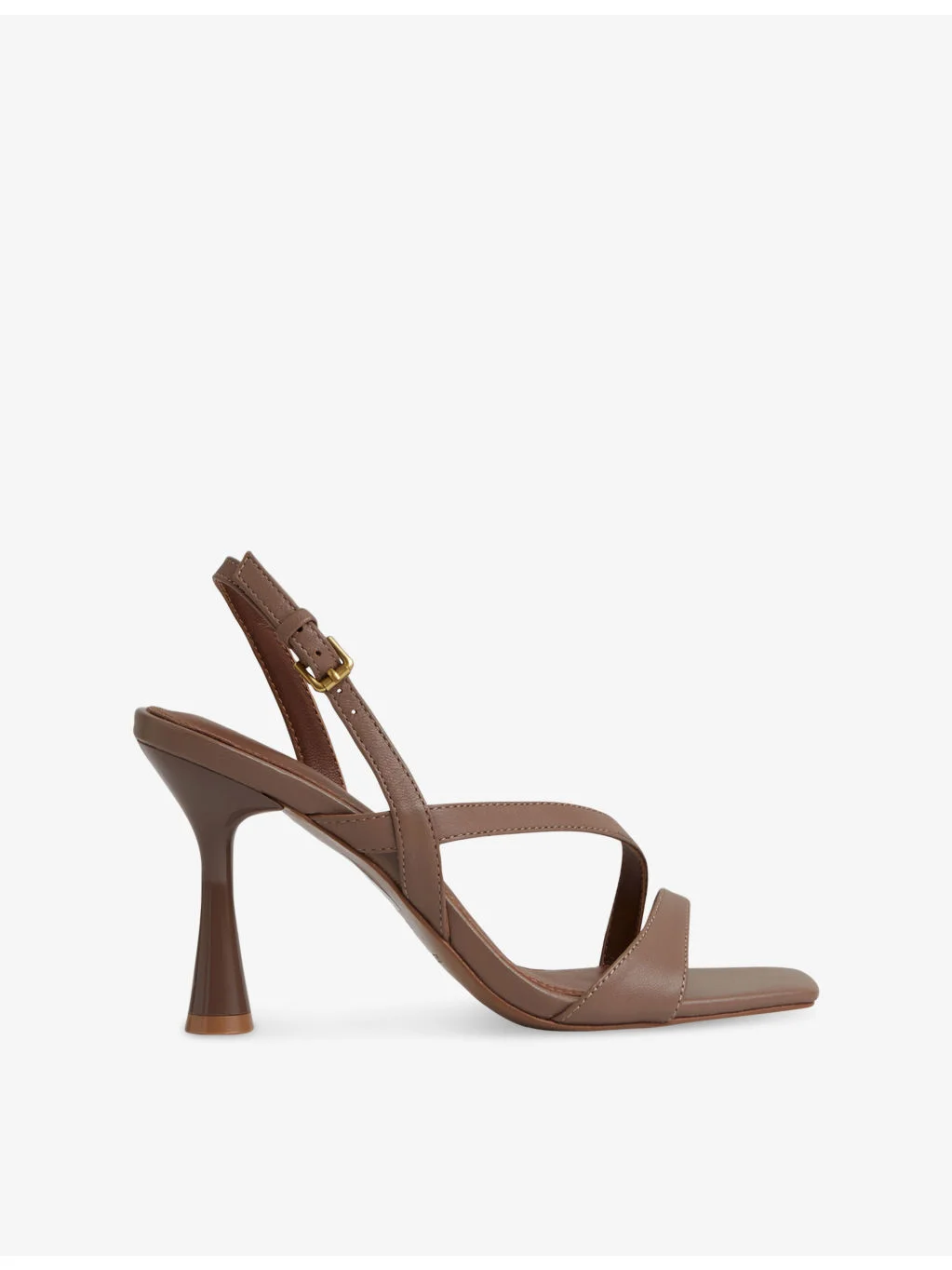 Cindy Heeled Leather Sandals - 1