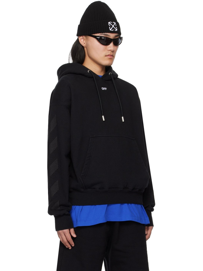 Black Cornely Diags Hoodie 2
