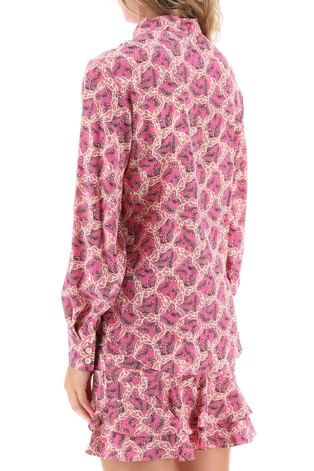 Ilda silk shirt with paisley print - 4