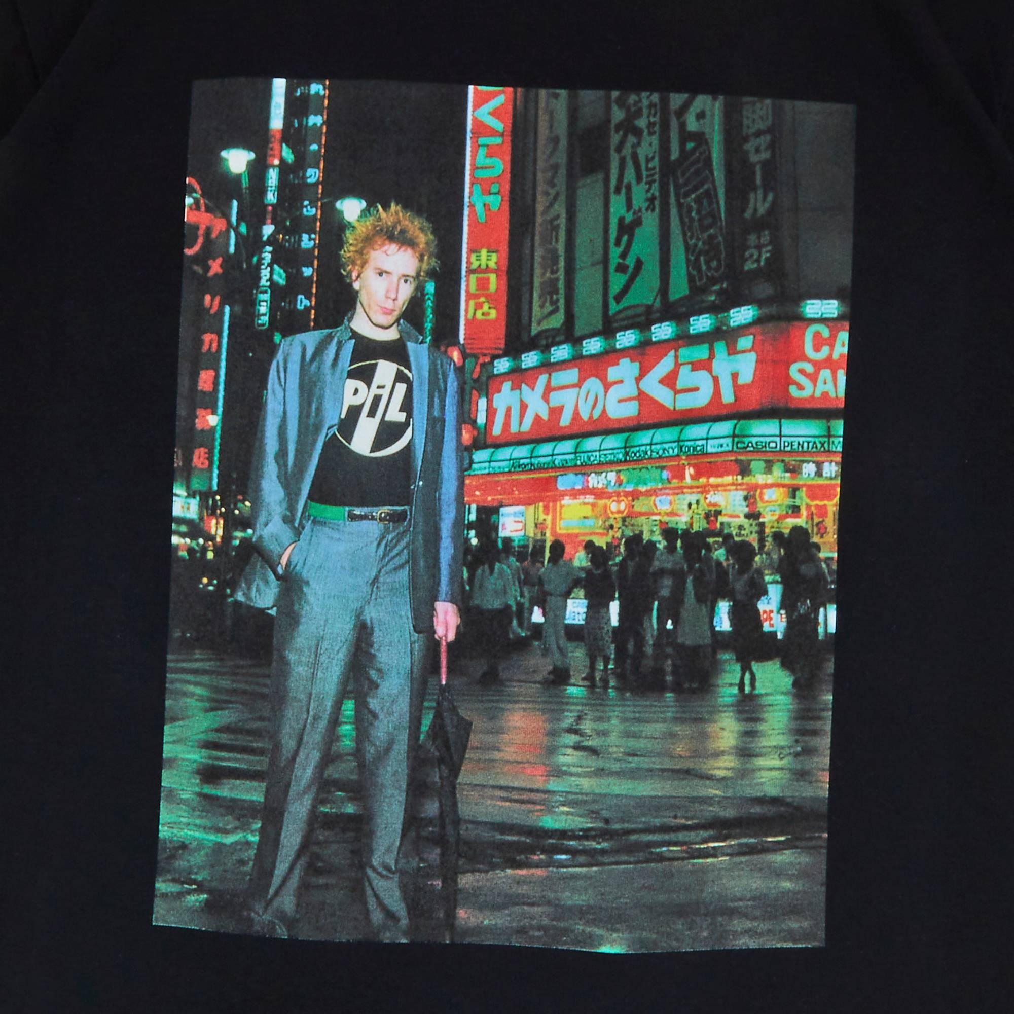 Supreme Supreme x PiL Live In Tokyo Tee 'Black' | REVERSIBLE