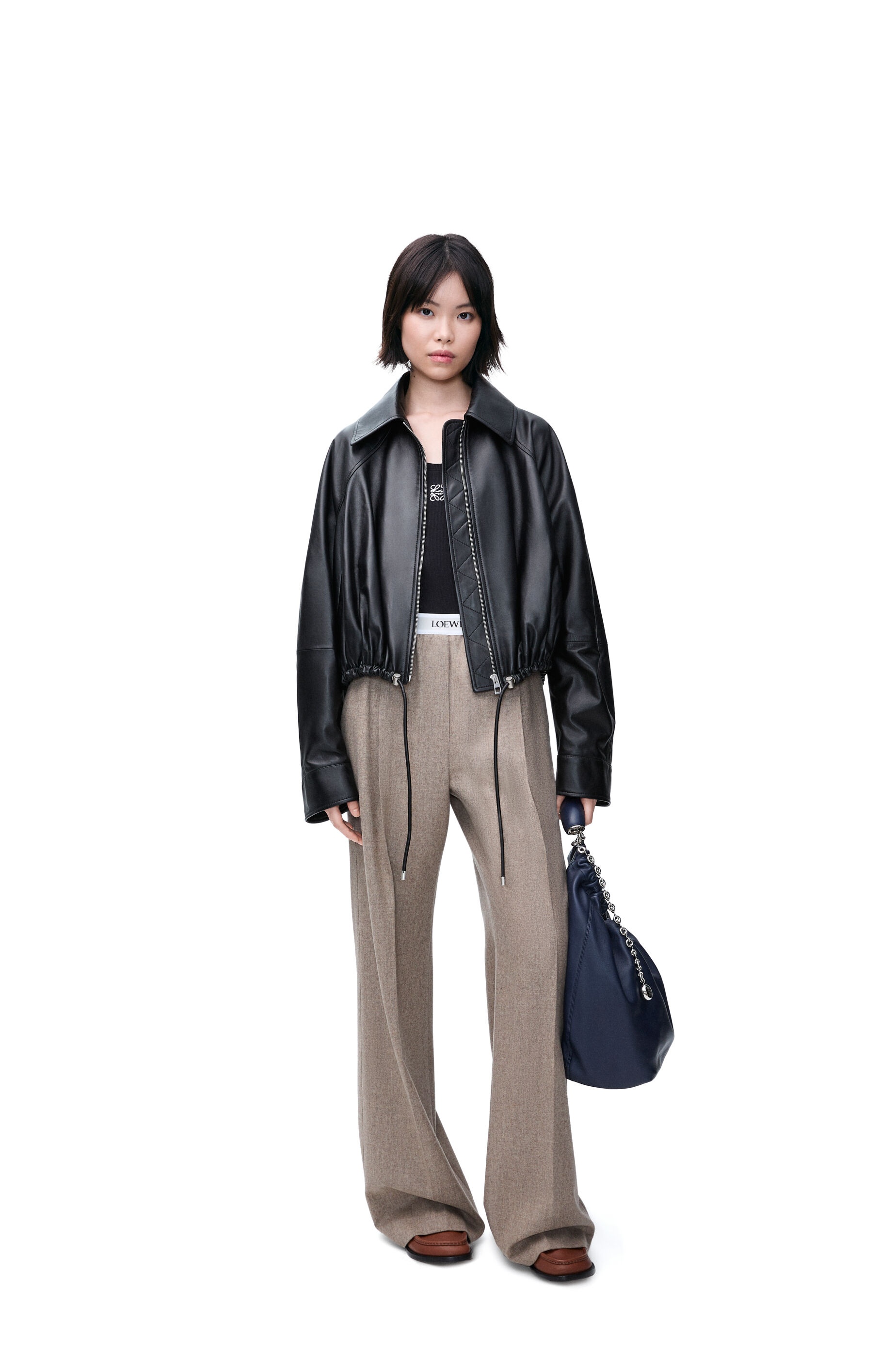 Trousers in wool and cashmere - 2