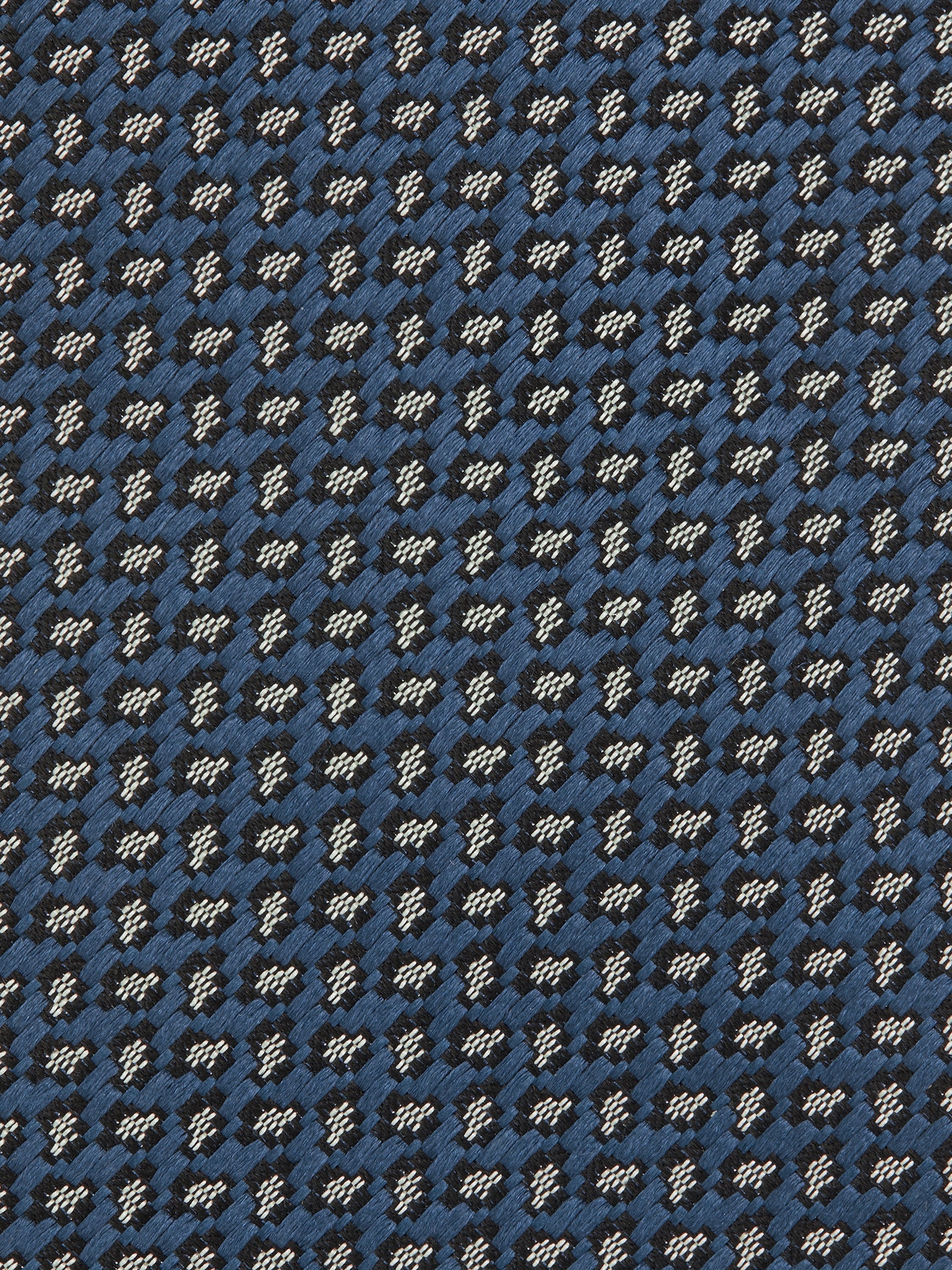 TEAL BLUE SILK TIE - 2