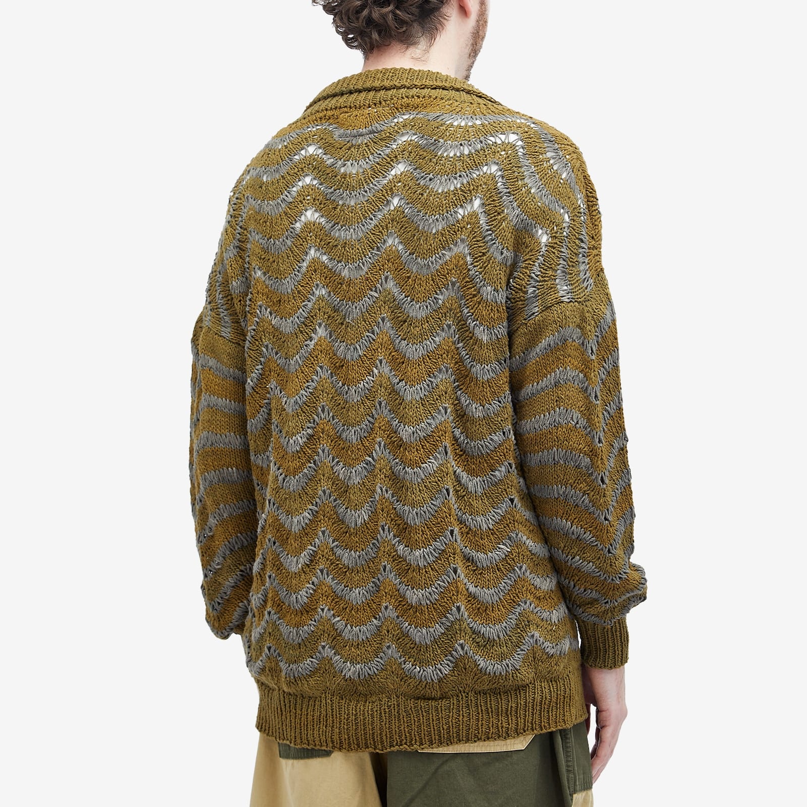 Kartik Research Patchwork Rugby Knit - 3