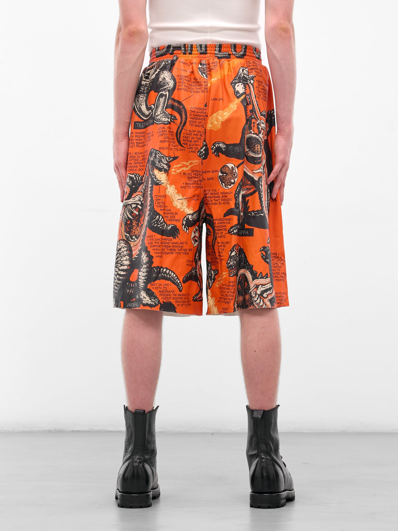 Monster Graphic Lamb BBall Shorts - 3
