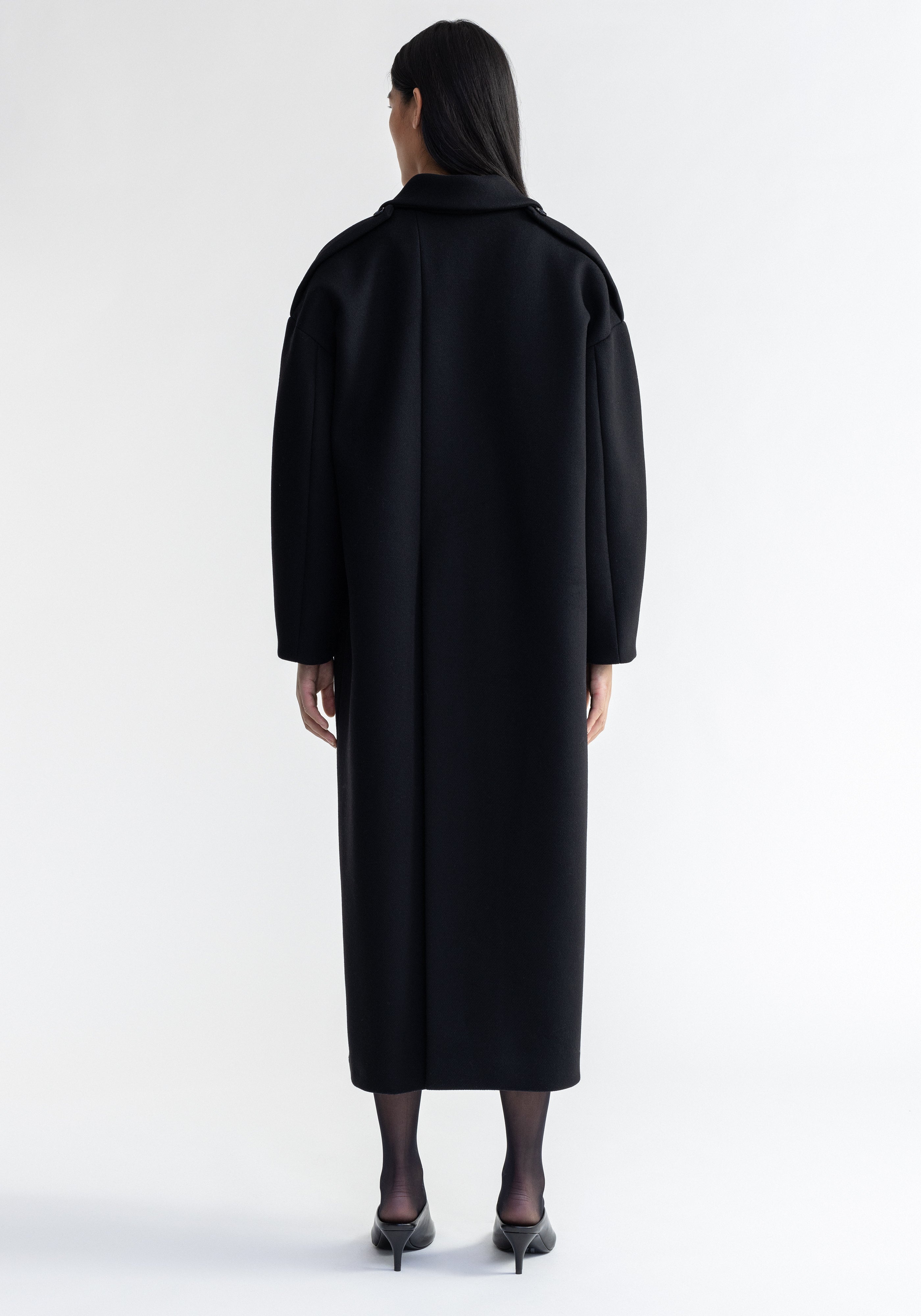 NOCHE
Wool blend maxi coat - 3