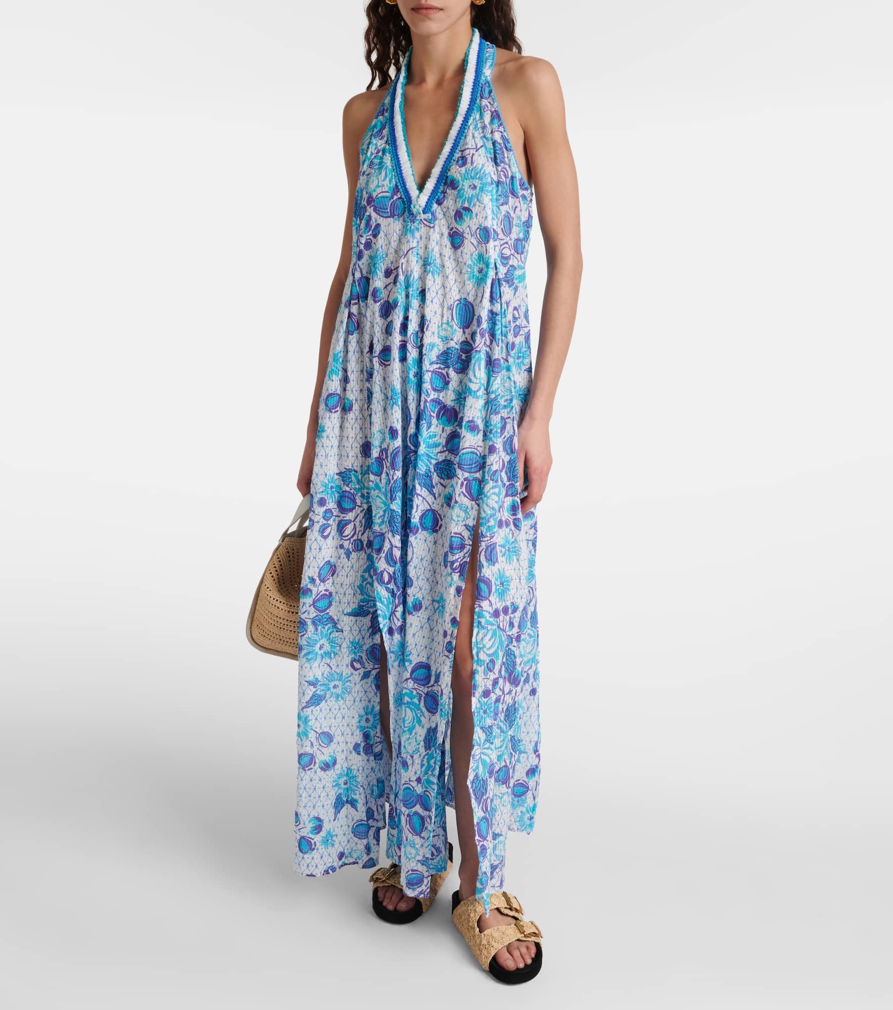 Cotton midi dress - 2