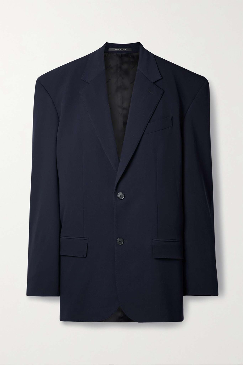 Oversized wool-blend blazer 1