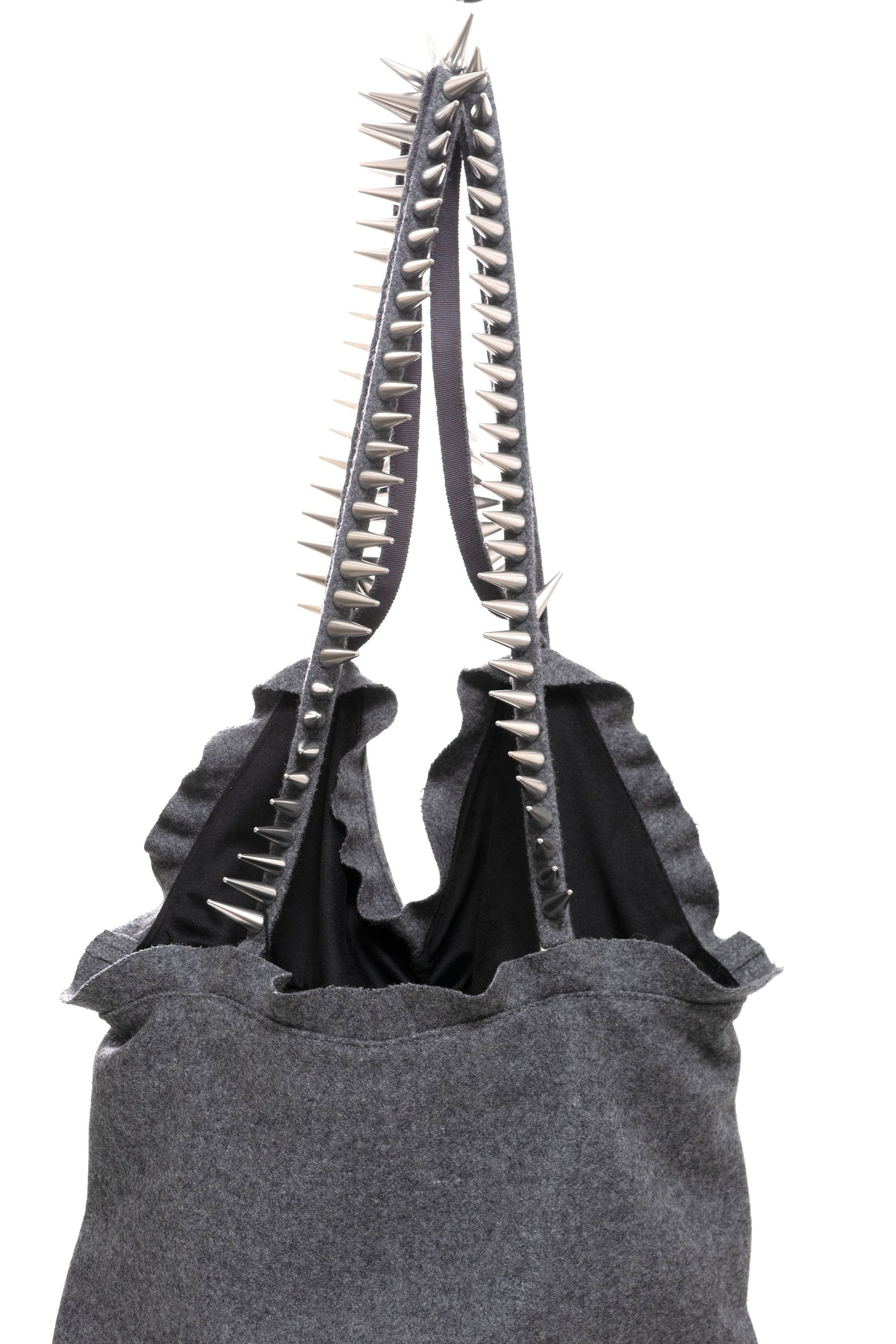 WOOL TOUCH BAG / GRY - 4