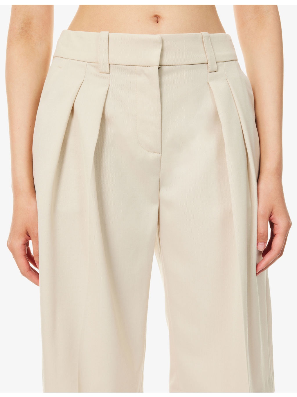 Bilbao Pleated Wool Bermuda Shorts - 5