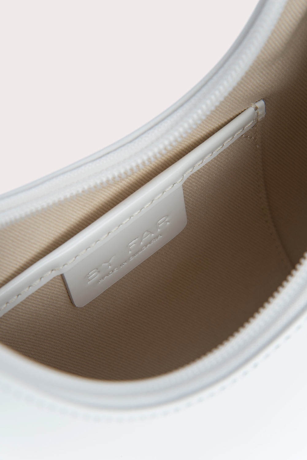 Amber White Semi Patent Leather - 5
