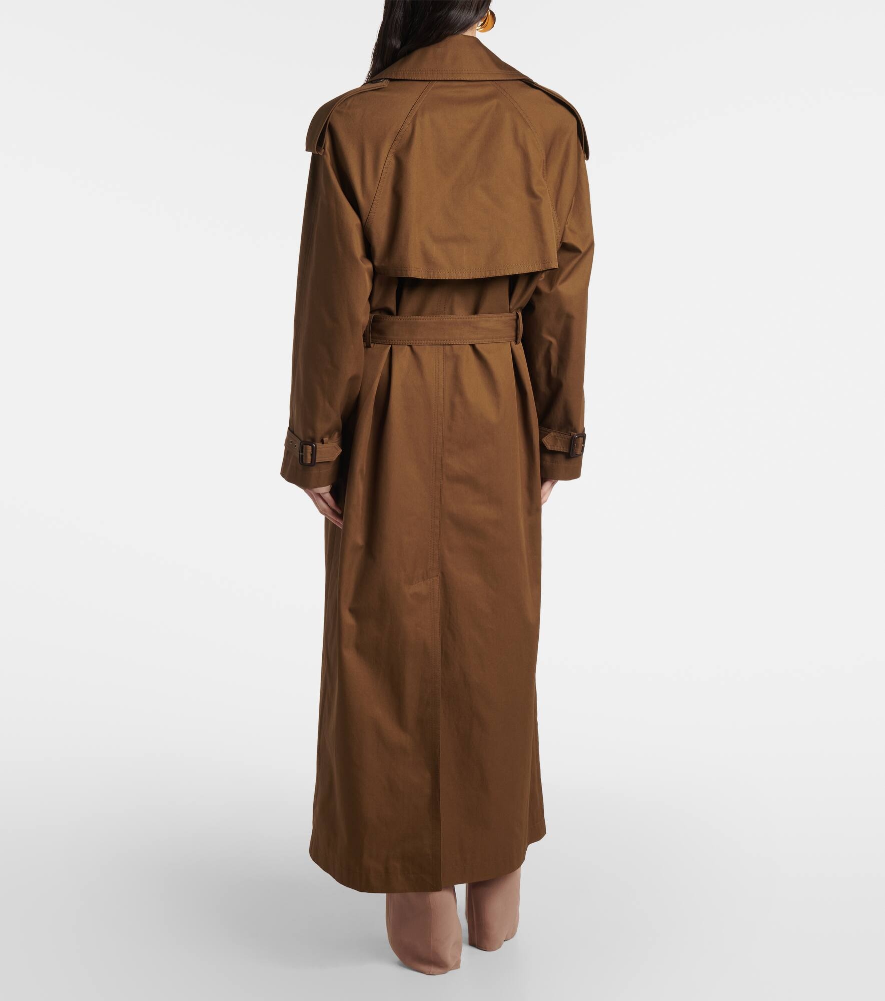 Cotton trench coat - 3