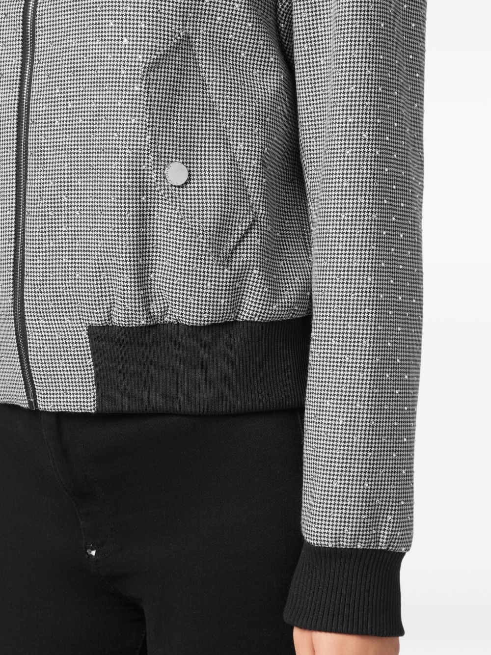 cropped bomber jacket - 6