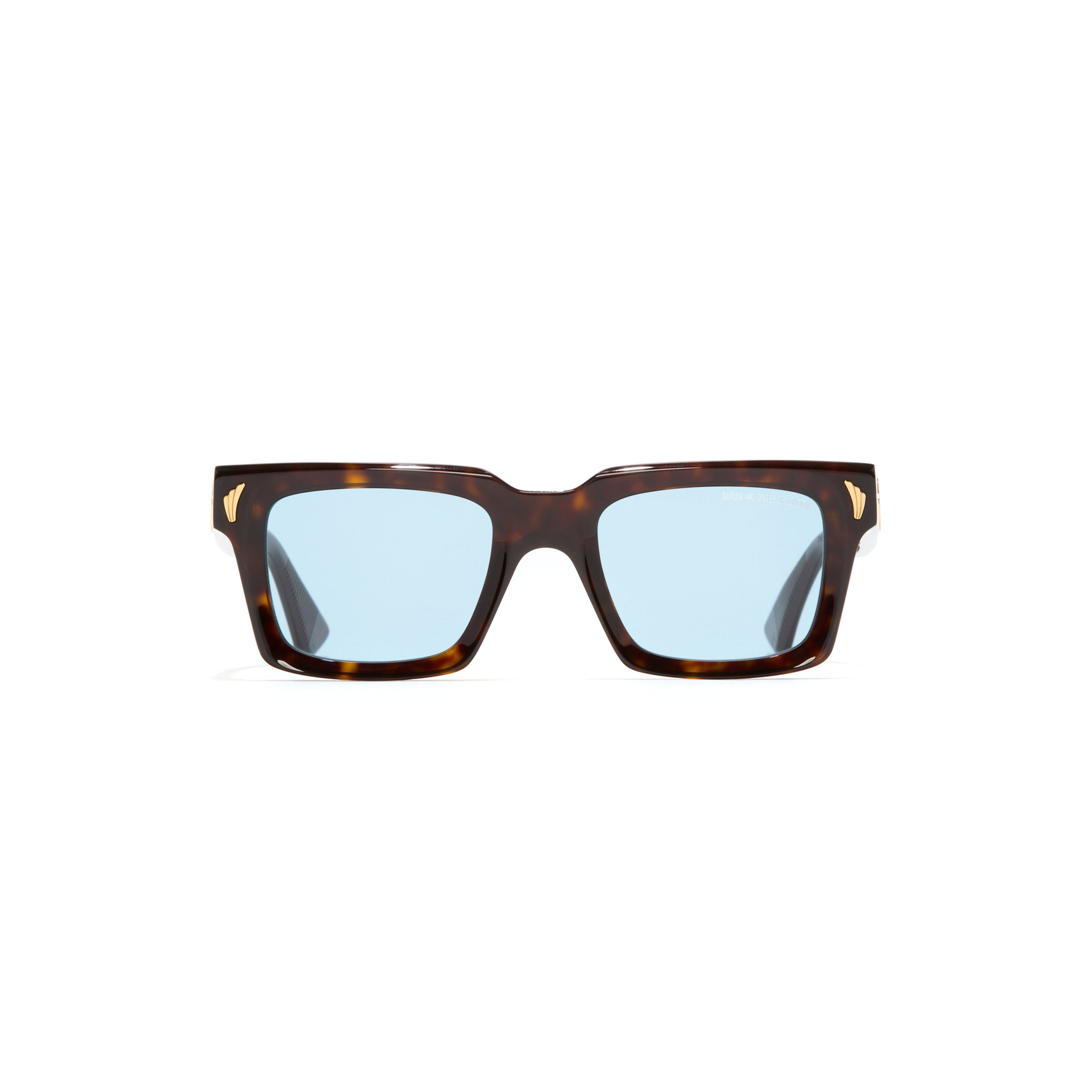 PALACE CUTLER AND GROSS MERCURY SQUARE SUNGLASSES HAVANA - 2