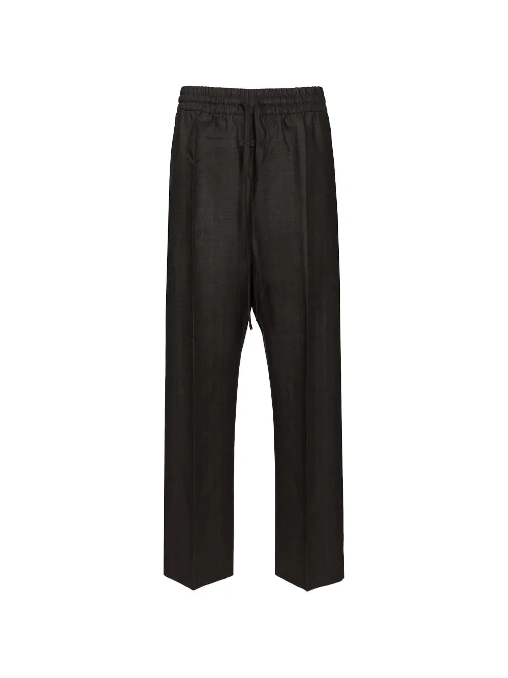 WIDE LEG DRAWSTRING TROUSERS - 1