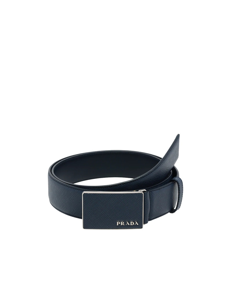 Saffiano Leather Belt 1